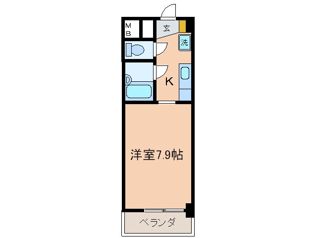 第７フクマルビルの物件間取画像