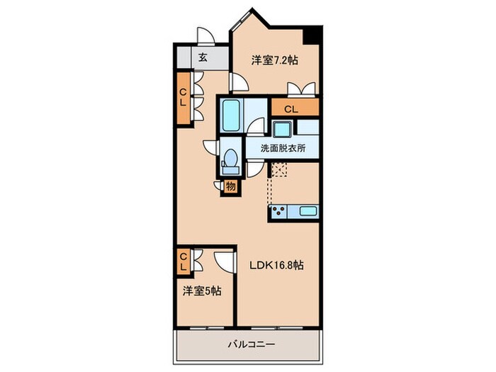 ロイヤルパ－クス千種の物件間取画像