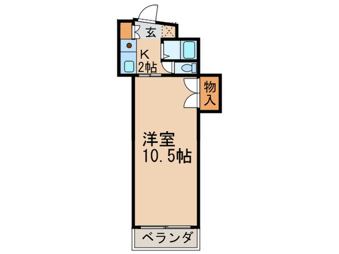 富士レイホ－ビル第３の物件間取画像