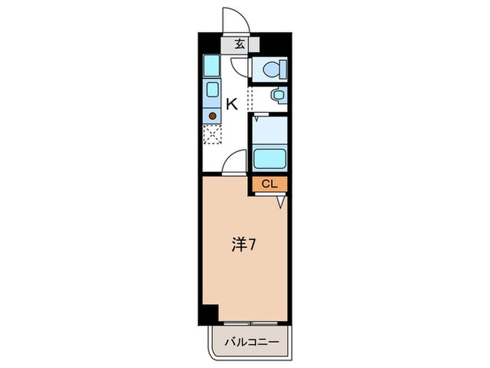 グランディア那古野の物件間取画像