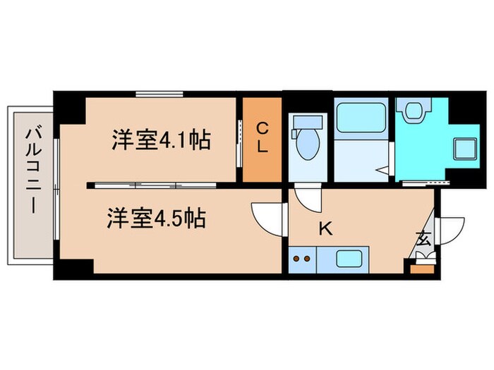 アレフガルドの物件間取画像