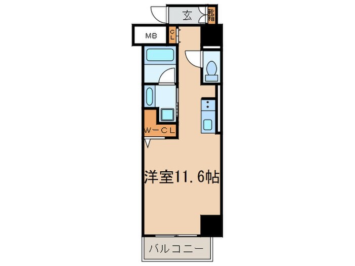 御幸レジデンス丸の内の物件間取画像
