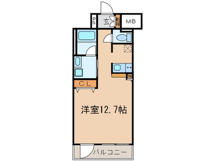 御幸レジデンス丸の内の物件間取画像