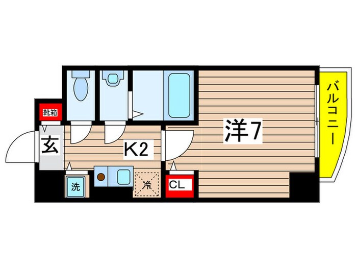 ヴィラマリオンの物件間取画像