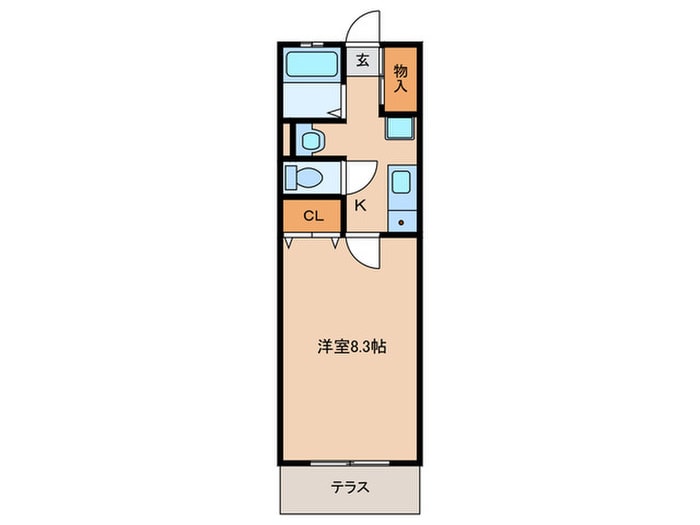 サウスルートの物件間取画像