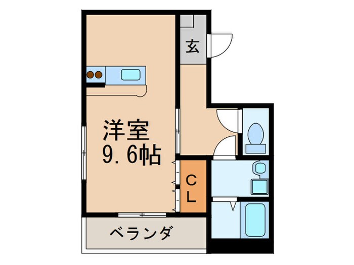 グランド－ルⅢの物件間取画像