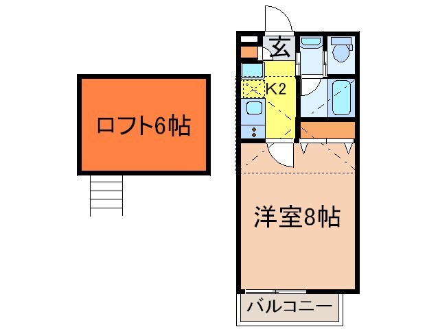 プライマル名古屋吹上の物件間取画像