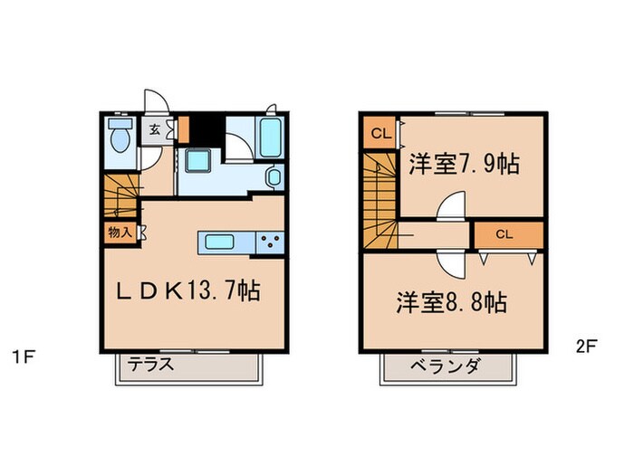 アプト一社の物件間取画像