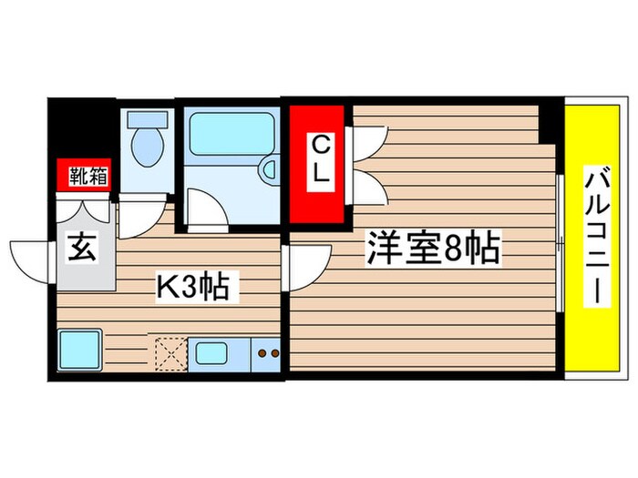 サンハイム広路の物件間取画像