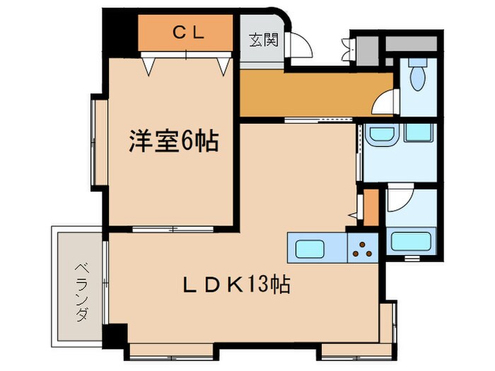 シティ－ハイツ石原の物件間取画像