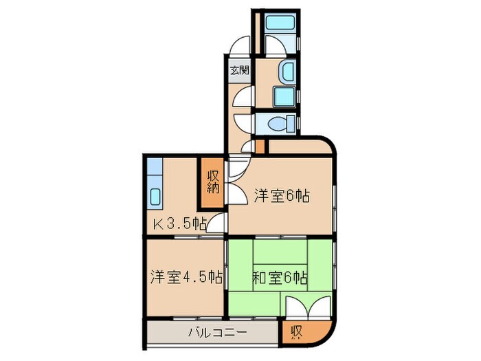 グランドール挙母の物件間取画像