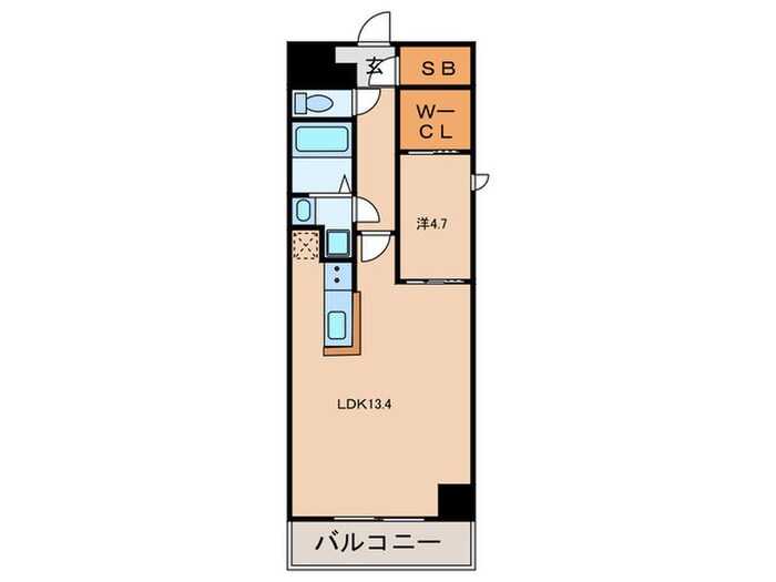 Viare Storiaの物件間取画像