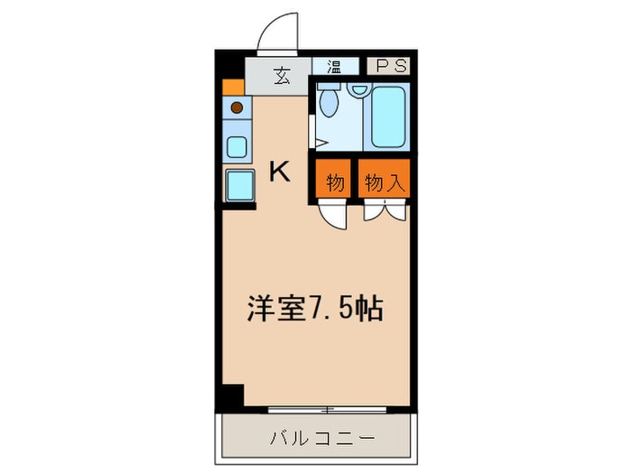 コスモパレスＰｅａｃｅ　Ｏｎｅの物件間取画像