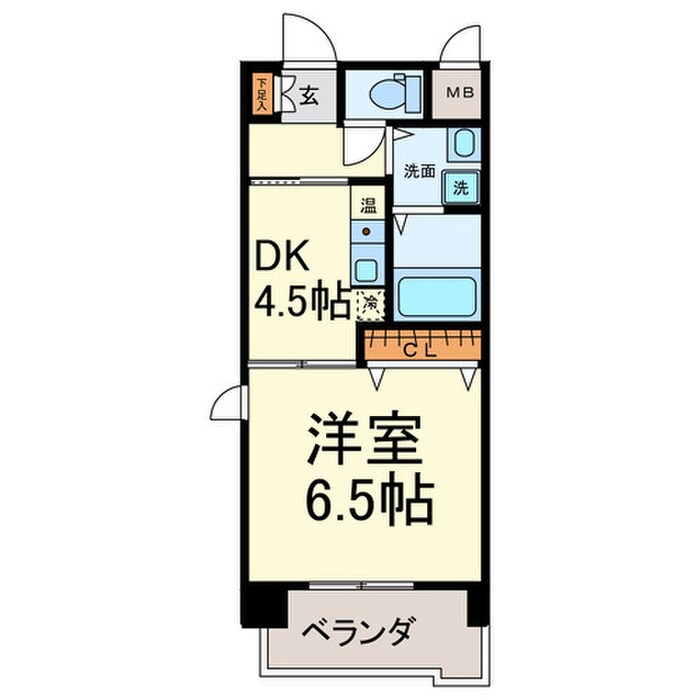 ボヌール千代田の物件間取画像