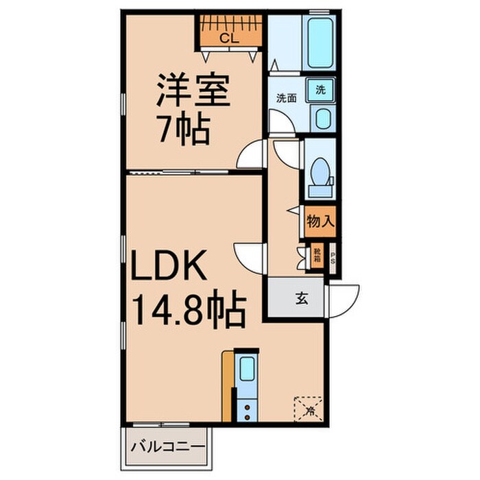 ソレイユの物件間取画像