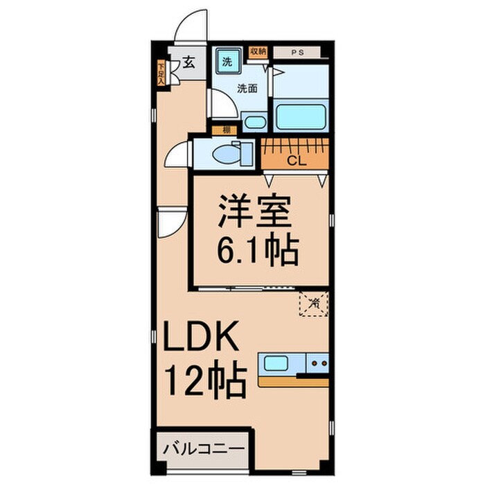 ＬＵＣＥ Ⅱの物件間取画像