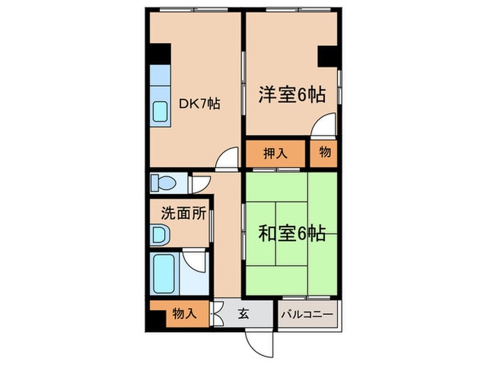 小玉ビルの物件間取画像