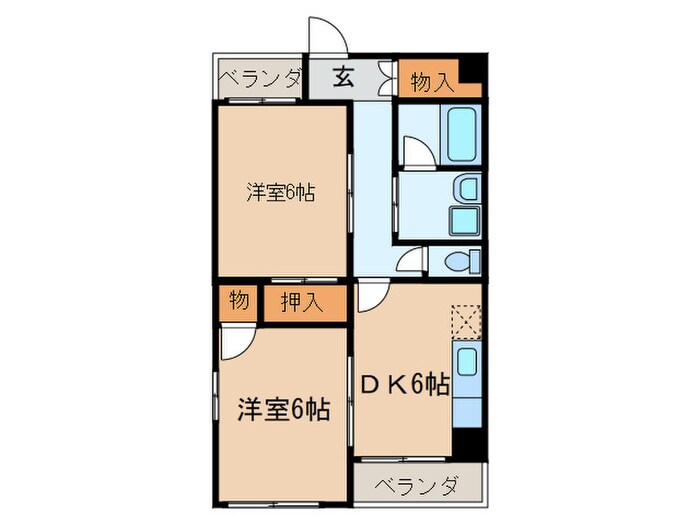 小玉ビルの物件間取画像