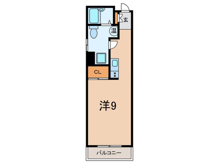 レディ－ス徳川の物件間取画像