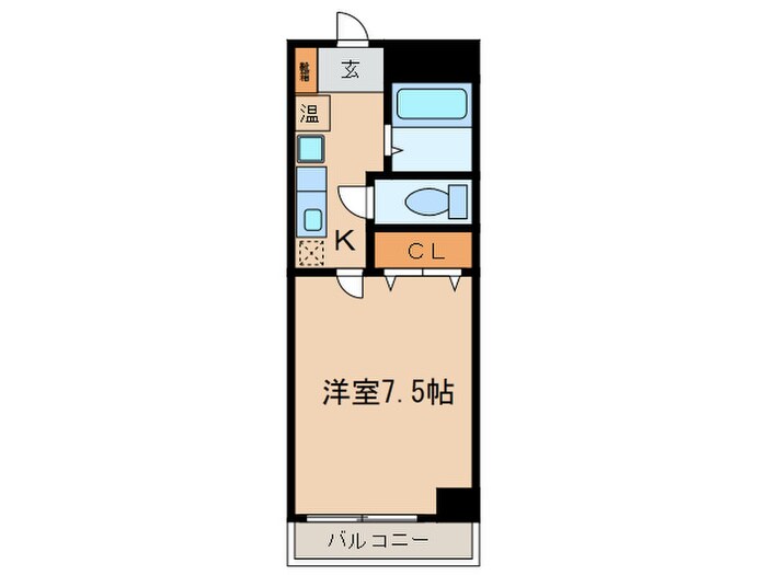 CASA児玉の物件間取画像