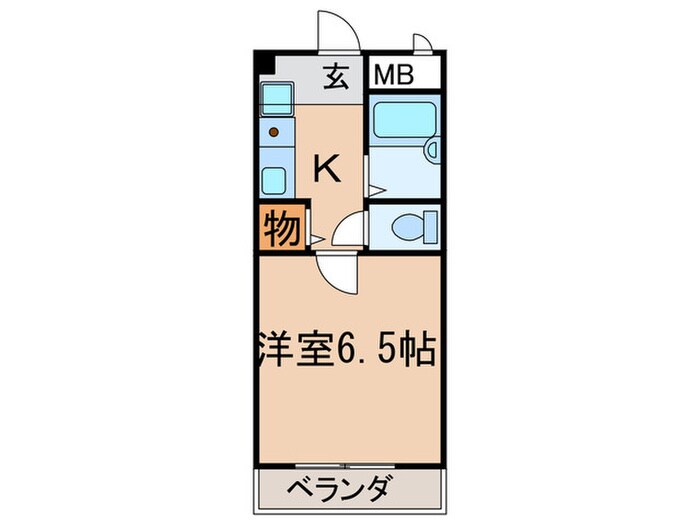 ラポ－ル川本の物件間取画像