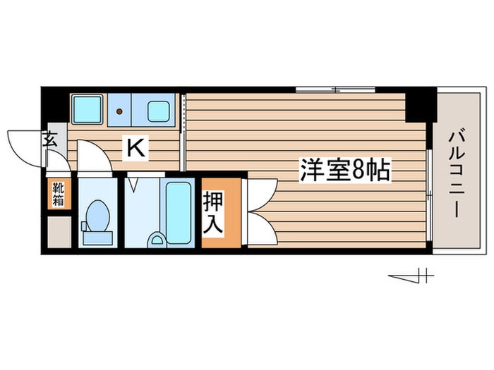 サンシャイン菊住の物件間取画像