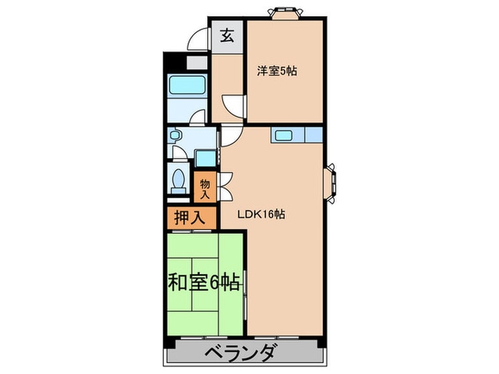 川口ビルの物件間取画像