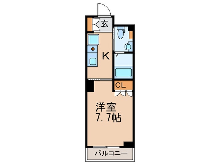 パ－クアクシス名駅南の物件間取画像