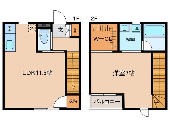 アンセスター貴船の物件間取画像