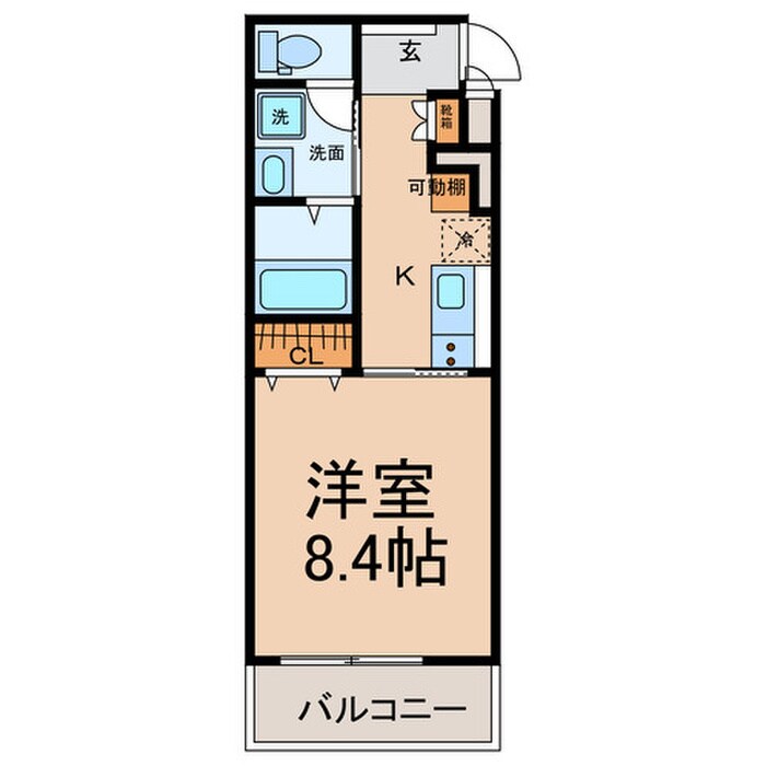 COZY豊岡通の物件間取画像