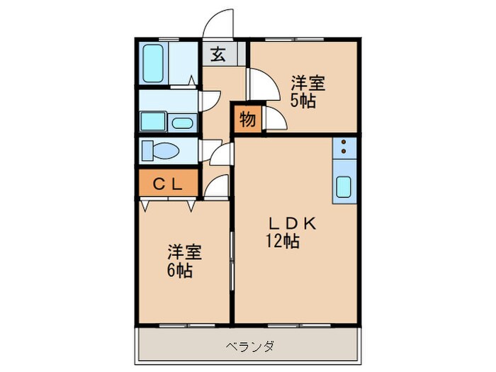 ロイヤル浅野の物件間取画像