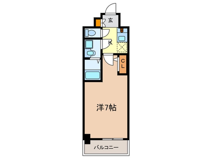 ｴｽﾃﾑｺｰﾄ名古屋ｻｳｽﾈｸｽﾄの物件間取画像