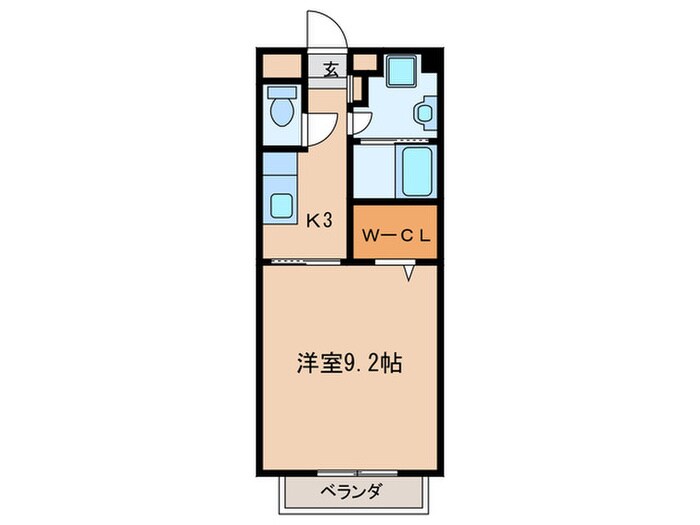 プランド－ルＢ棟の物件間取画像