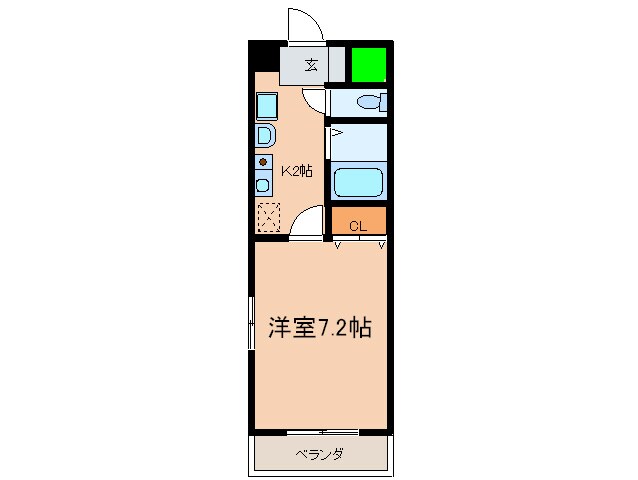 グランメ－ル城西の物件間取画像