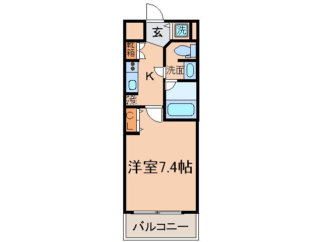 プライムアーバン泉の物件間取画像