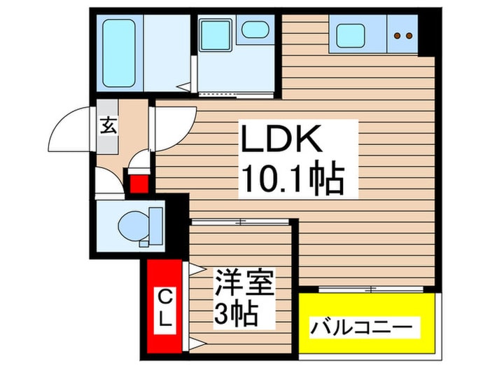 Jack inaeiⅣの物件間取画像