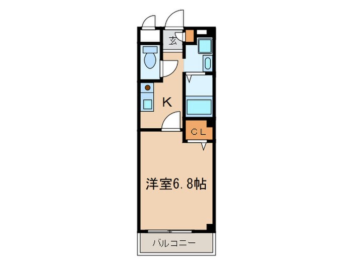 プラムコ－トの物件間取画像