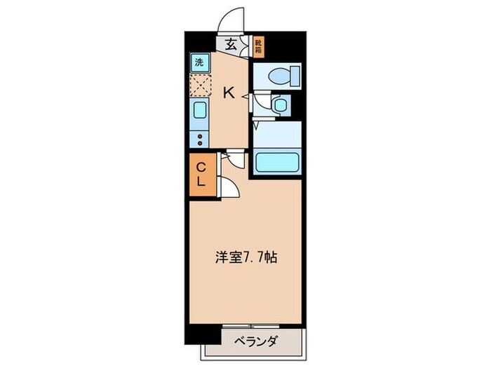 アルフィーレ新栄の物件間取画像