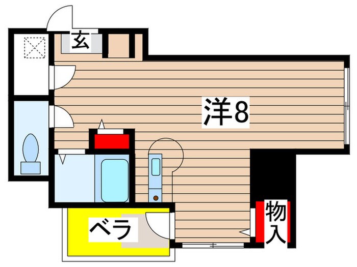 セラヴィ杁中の物件間取画像