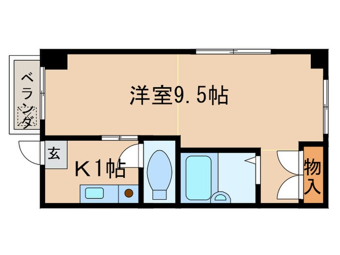 第三貞和ﾋﾞﾙの物件間取画像