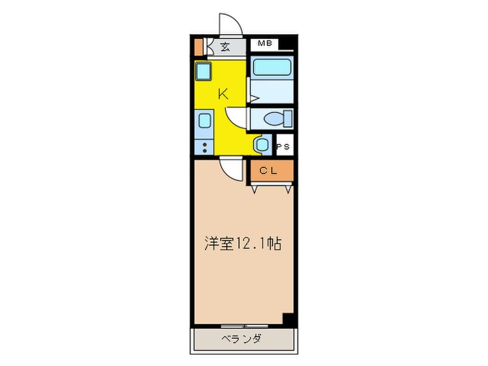 ネスト三吉の物件間取画像