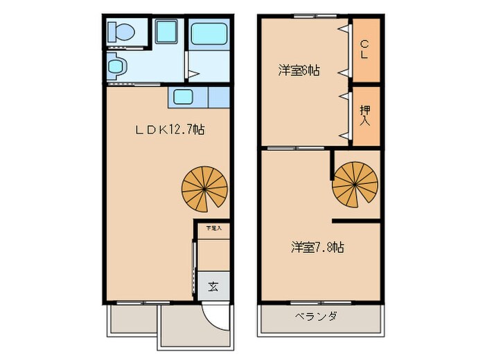 四季　悠の物件間取画像