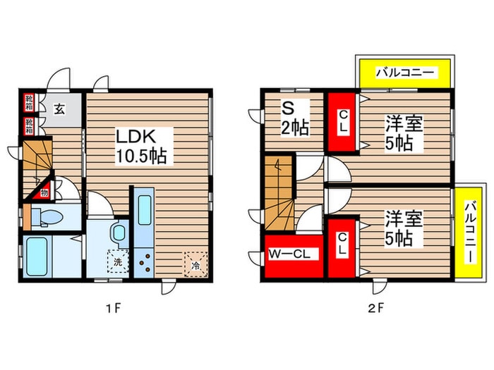 太田町1丁目貸家の物件間取画像