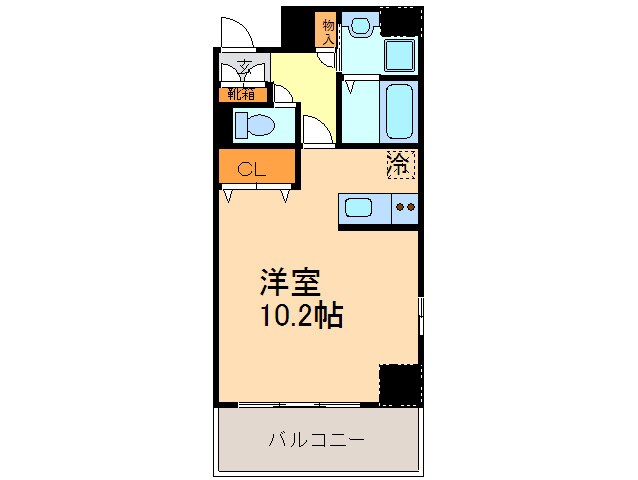 ベルアンジュの物件間取画像