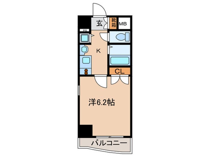 プレサンス泉シティアーク(304)の物件間取画像