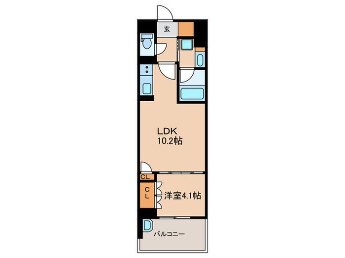 ザ・グランアルト栄(1005)の物件間取画像