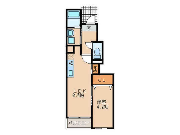グラン・プラス　オーブの物件間取画像