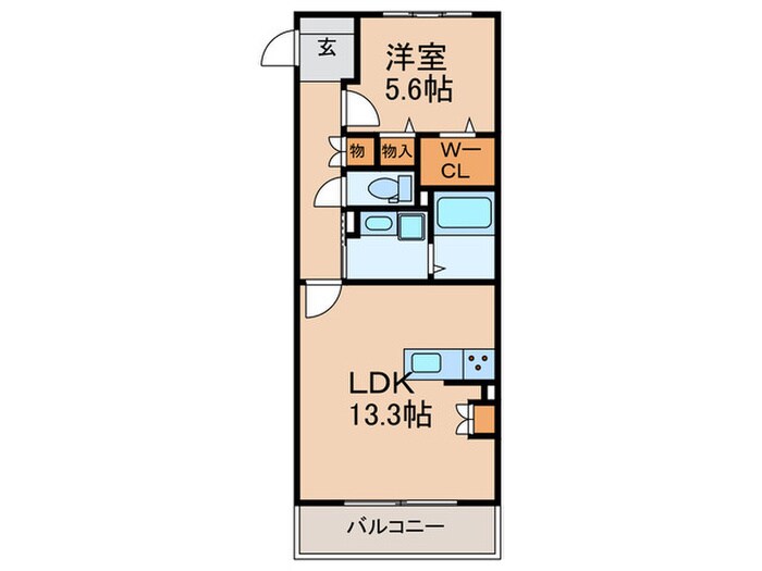 サンヒルズ三好ヶ丘の物件間取画像