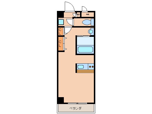 エルミタージュ名駅西の物件間取画像