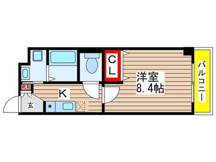 セントラルハイツ名古屋の物件間取画像